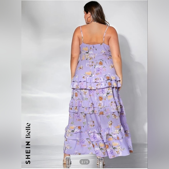 Plus size Maxi dress Shein 3X - Picture 4 of 4